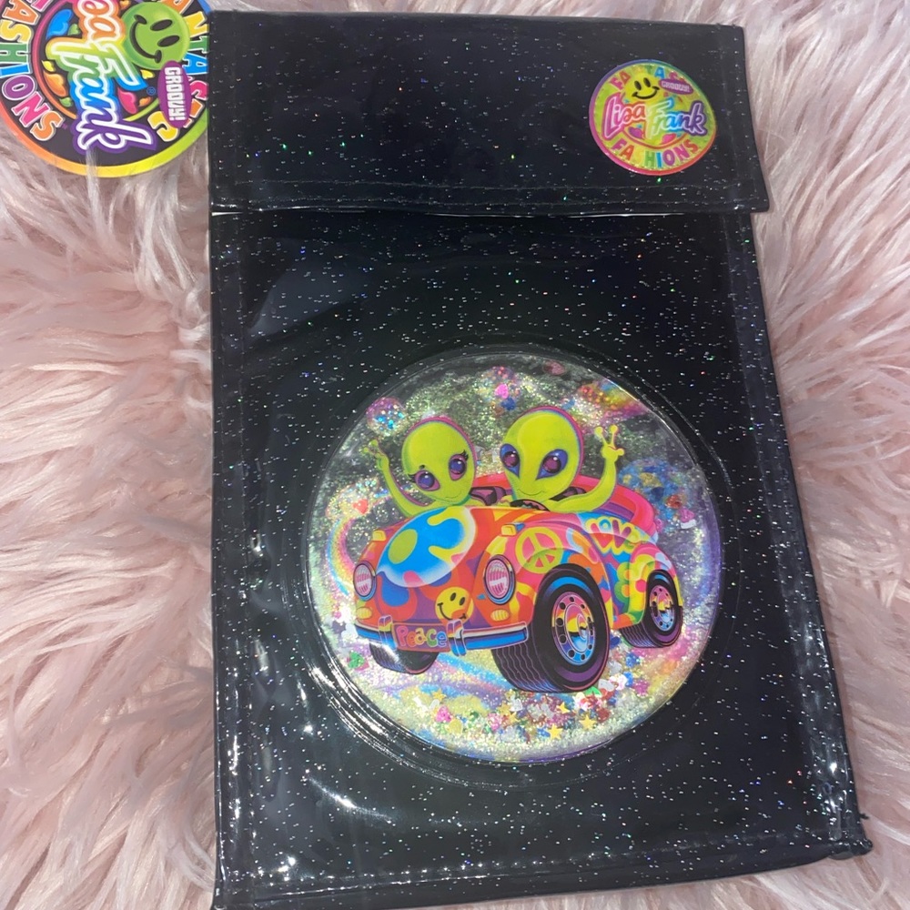 Vintage and Rare Zoomer and Zorbit Lisa Frank Lunchbox with Origin Tag CLEAN - Picture 2 of 9